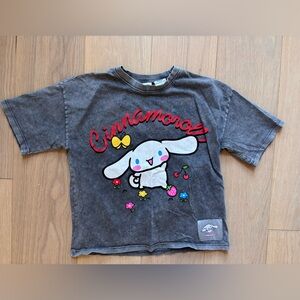 Zara Kids Charcoal Cinnamoroll T-Shirt